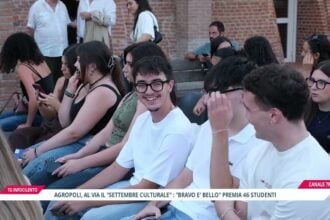 Agropoli, al via il Settembre Culturale: premiati 46 studenti con “Bravo è Bello”