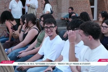 Agropoli, al via il Settembre Culturale: premiati 46 studenti con “Bravo è Bello”