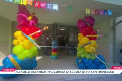 Altavilla Silentina: inaugurato il nuovo Istituto “Giovanni Paolo XXIII”