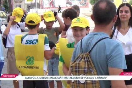 Agropoli, “Puliamo il Mondo”: studenti e docenti in campo per l’ambiente