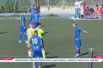 Polisportiva Santa Maria-Atletico Pisciotta: esordio per Voza al Carrano