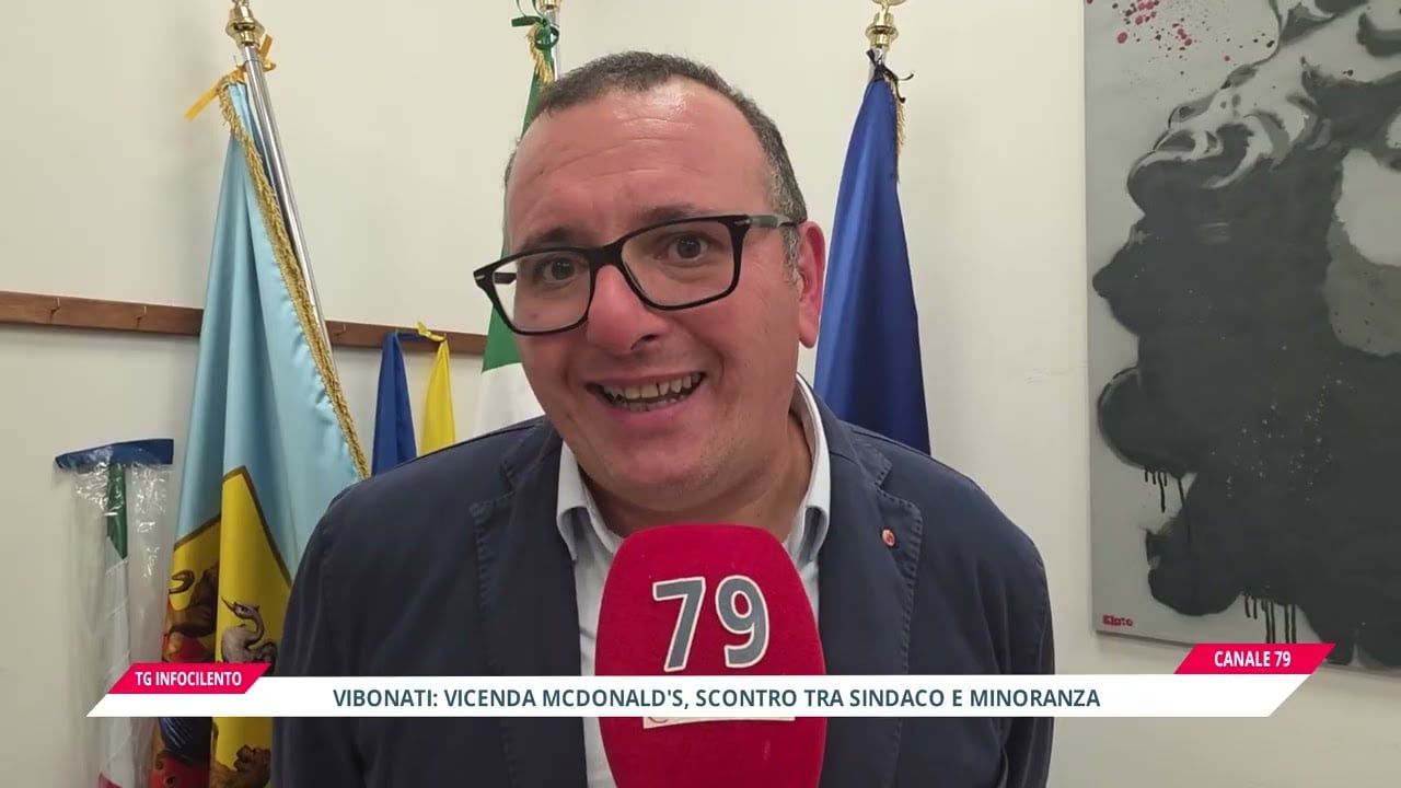 Vibonati: bufera in Consiglio comunale, al centro dello scontro il sequestro del McDonald’s