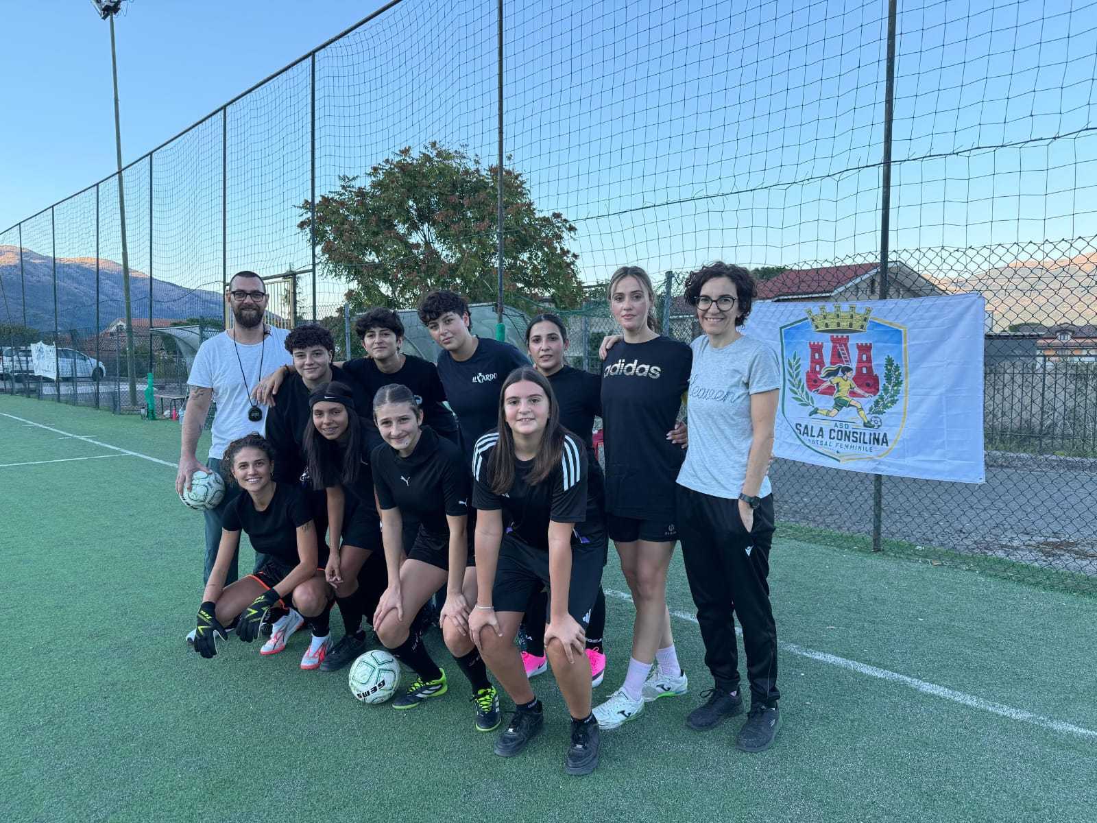 ASD Sala Consilina: nasce la nuova squadra di calcio a 5 femminile