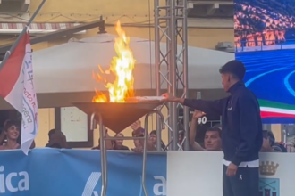 Atletica: Agropoli accoglie il Campionato Nazionale Cadetti, accesa la fiamma olimpica