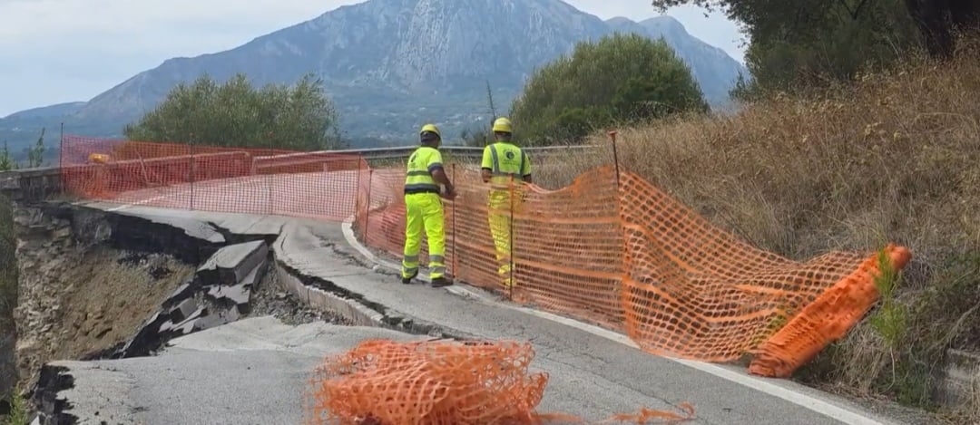 Santa Marina: iniziati i lavori sulla Strada provinciale 82