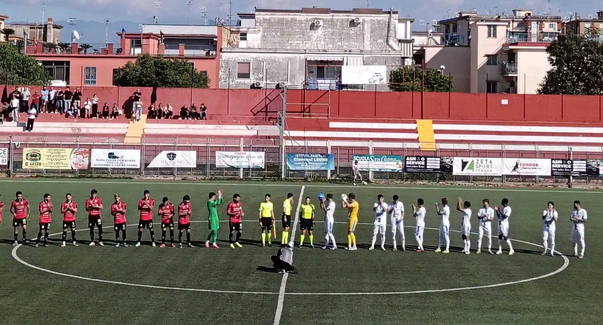 Serie D, Ebolitana sconfitta a Pomigliano d’Arco dalla Palmese