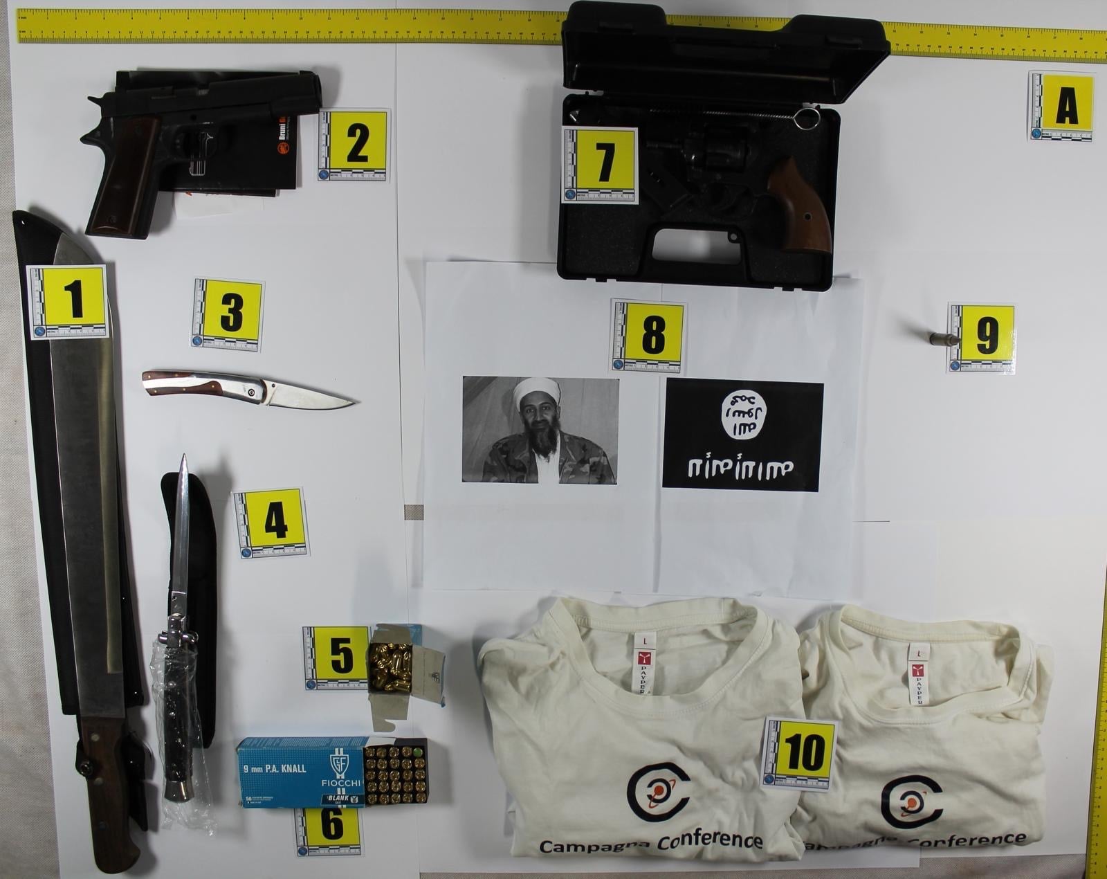 Salerno: studente 21enne arrestato per terrorismo e armi clandestine