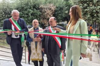 Petina inaugura la rinnovata scuola Giovanni Pascoli