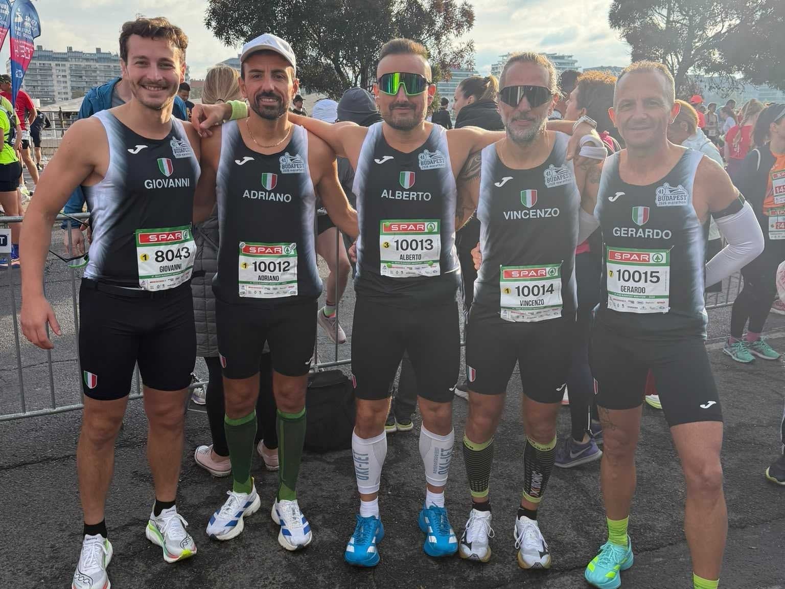 Maratona di Budapest: grandi risultati per gli atleti del Vallo di Diano