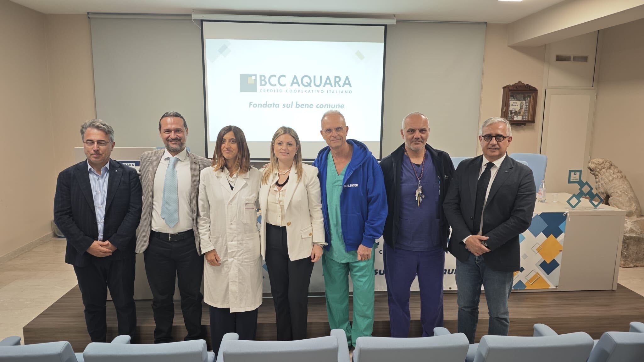 BCC Aquara per il Territorio: alla Sanità di Oliveto Citra una TECAR e una sega da gesso