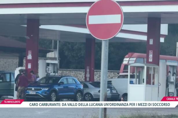 Caro carburanti a Vallo della Lucania: scorte esaurite e rischio blocco dei soccorsi