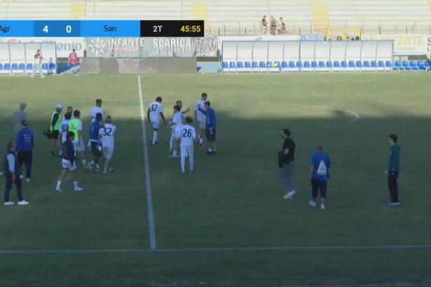 Agropoli – Pro Sangiorgese: la telecronaca del match