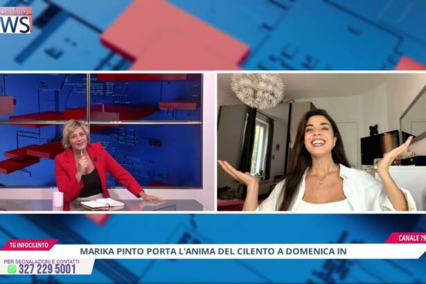 Dal Cilento a “Domenica In”: l’energia di Marika Pinto nel salotto di Mara Venier