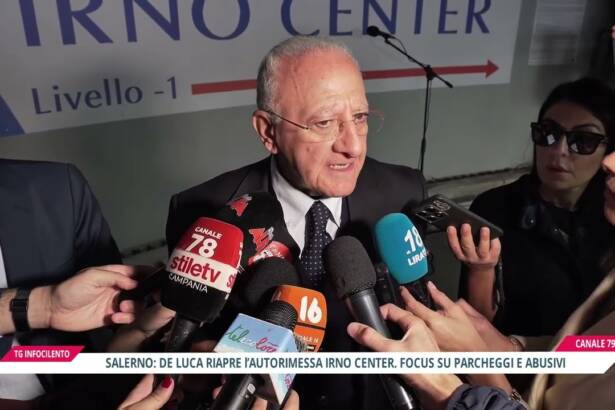 Salerno, apre l’autorimessa Irno Center: posti auto e sosta residenti