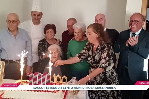 Sacco in festa per i 100 anni di Rosa Mastandrea