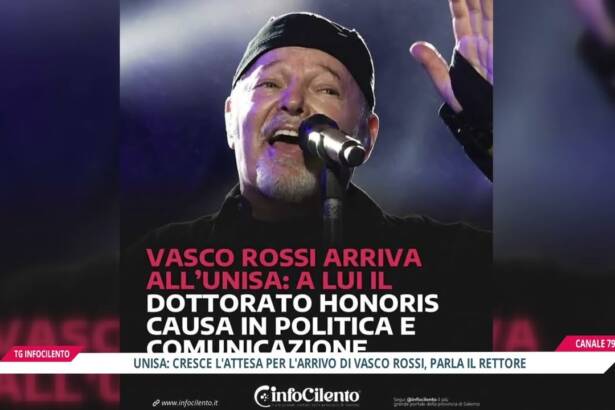 Vasco Rossi all’Università di Salerno: il 7 ottobre il Dottorato Honoris Causa. A InfoCilento parla il Rettore