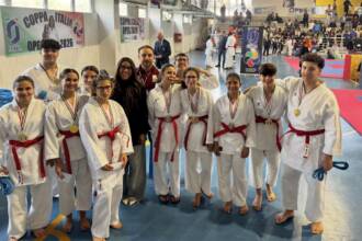 Coppa Italia Karate Opes-FIJLKAM: trionfo per il Dojo Poseidon a Casagiove