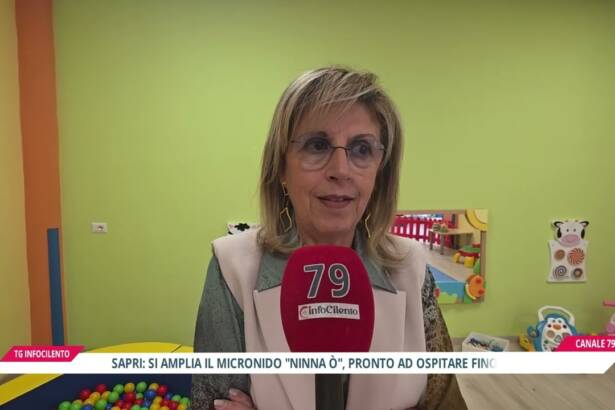 Sapri, si amplia l’asilo nido “Ninna Ò”: accoglienza gratuita per 40 bambini