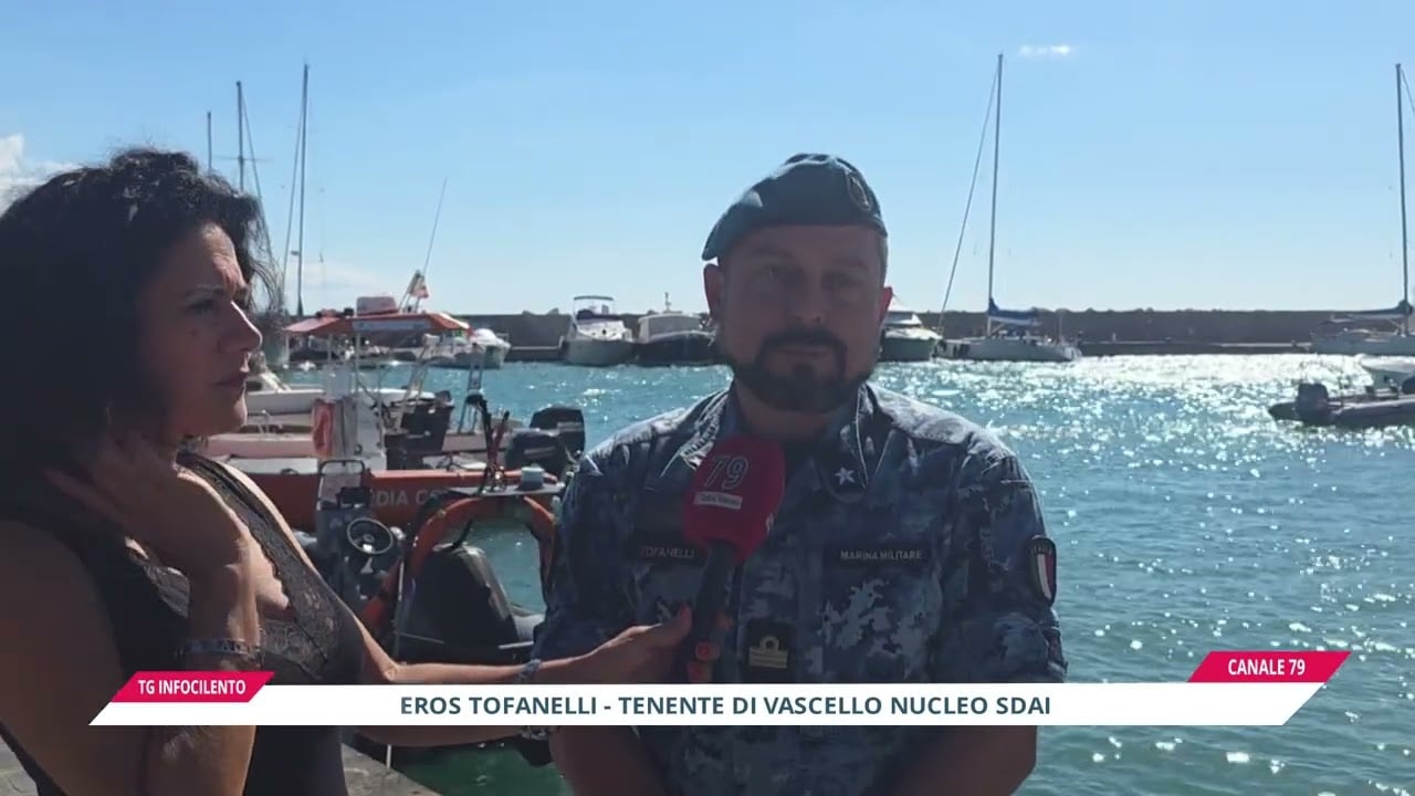 Scario, ordigni bellici nel Golfo di Policastro: a lavoro il Nucleo SDAI