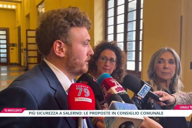 Salerno, più sicurezza sul territorio: ecco le proposte avanzate in Consiglio comunale