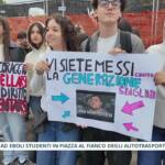 Eboli: studenti in piazza al fianco degli autotrasportatori