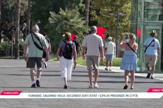 Boom turismo a Salerno: presenze +23% e quasi 6,4 milioni di notti