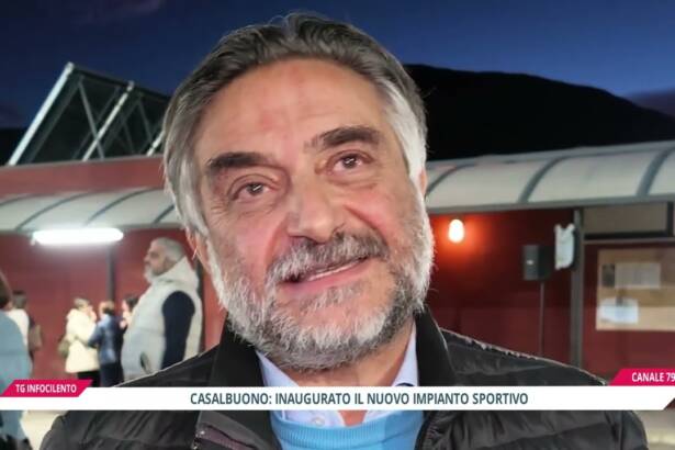 Casalbuono punta sullo sport: inaugurato l’impianto “De Filippo” rinnovato e sostenibile