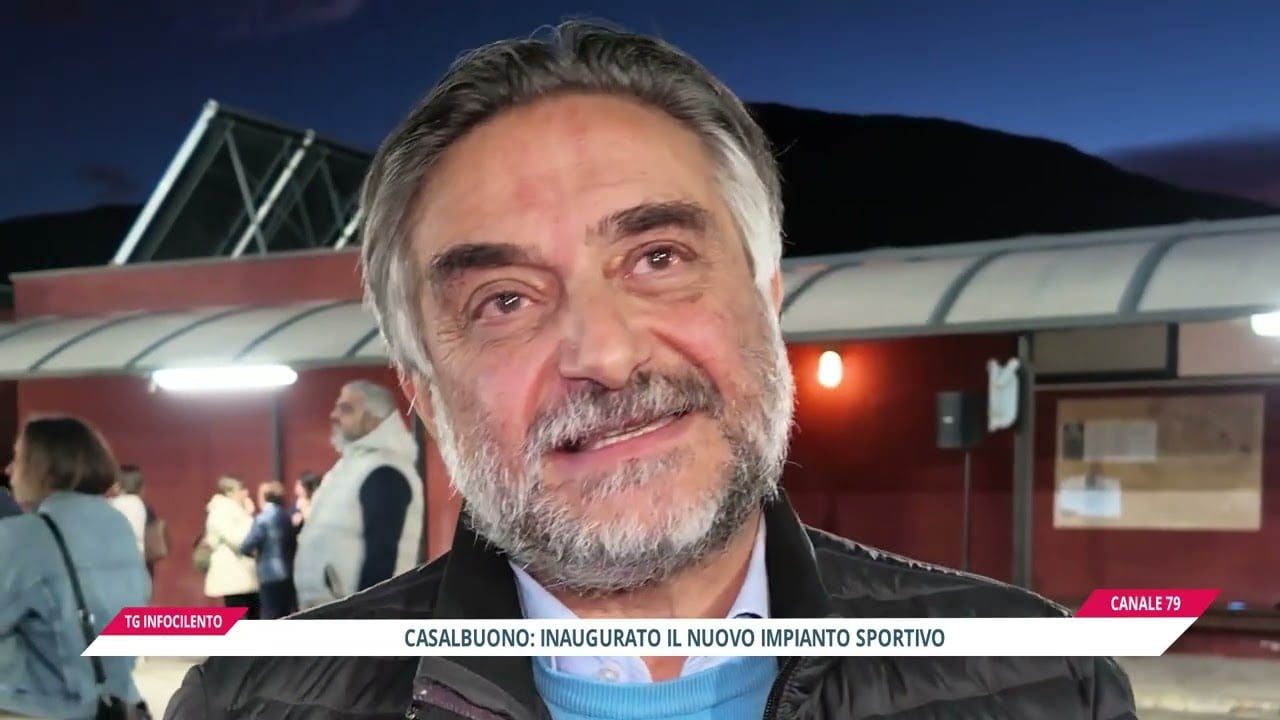 Casalbuono punta sullo sport: inaugurato l’impianto “De Filippo” rinnovato e sostenibile