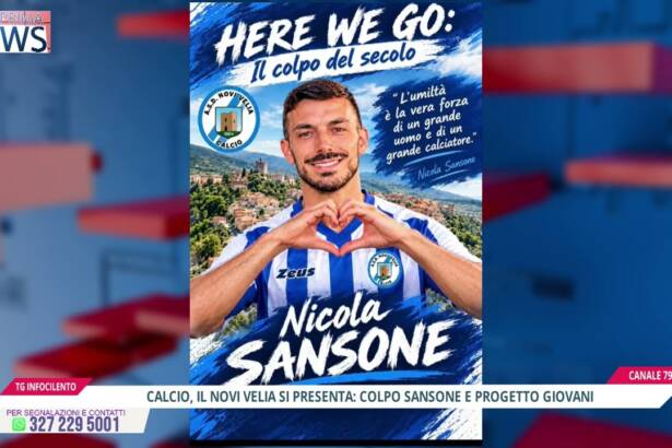 Nicola Sansone riparte dalla Terza Categoria: la scelta di cuore per l’ASD Novi Velia tra ambizione e settore giovanile