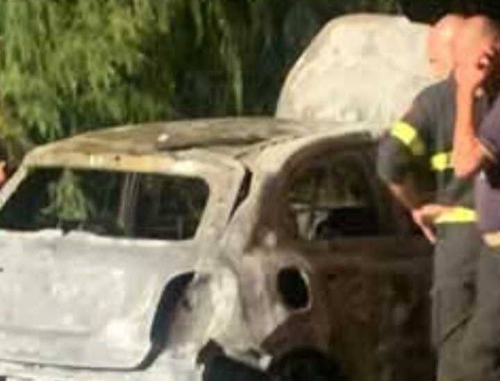 Incendio auto Eboli