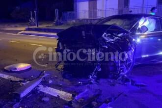 Auto fuori strada ad Agropoli: un ferito all’alba in via Belvedere