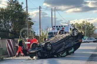 Incidente a Eboli sulla SP30: auto si ribalta, ci sono dei feriti