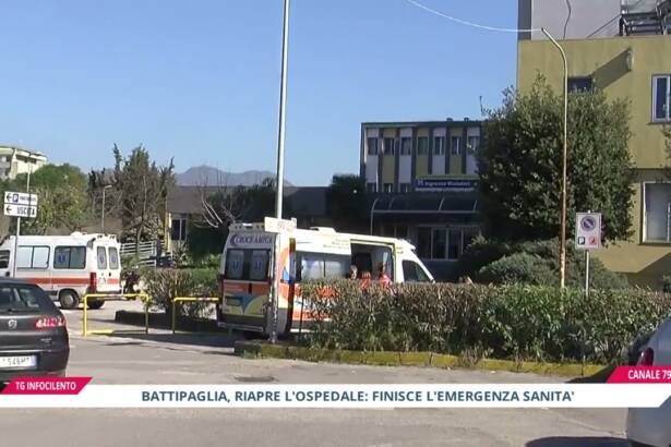 Battipaglia, riapre l’ospedale: finisce l’emergenza sanità