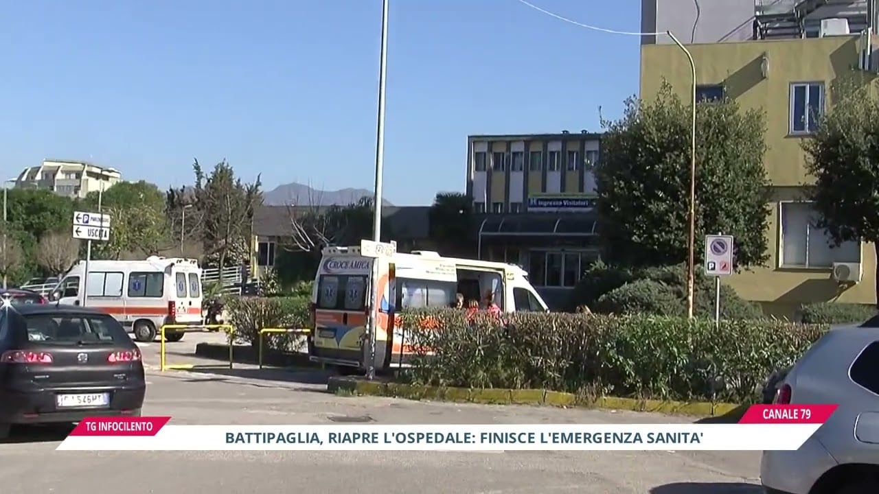 Battipaglia, riapre l’ospedale: finisce l’emergenza sanità