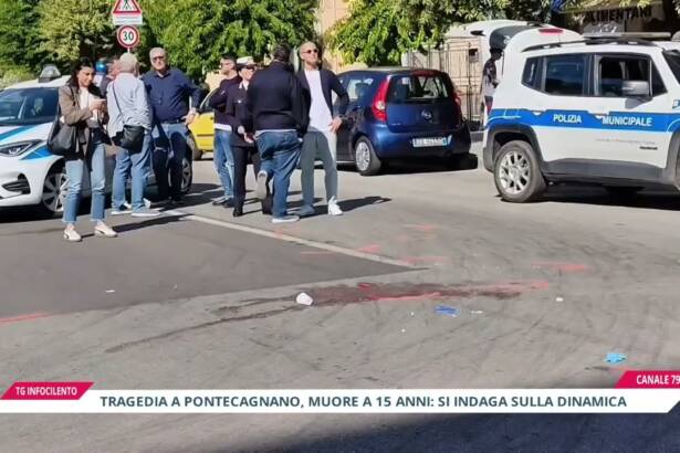 Tragedia a Pontecagnano, Antonio Milito muore a 15 anni: al vaglio la dinamica del sinistro