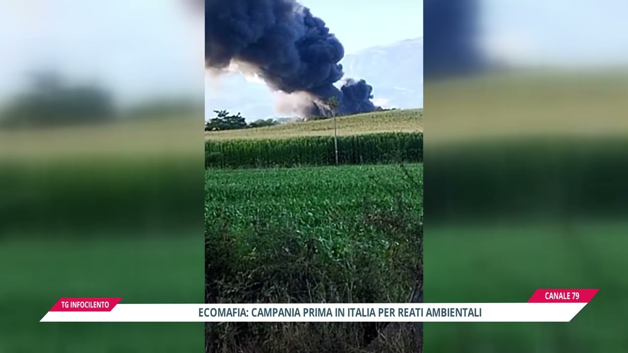 Ecomafie in Campania: 5636 reati ambientali e Salerno maglia nera per cemento