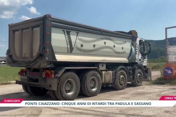 Ponte di Caiazzano: 5 anni di chiusura e disagi tra Padula e Sassano