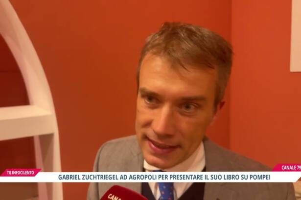 Agropoli: il libro di Zuchtriegel su Pompei fa registrare il tutto esaurito
