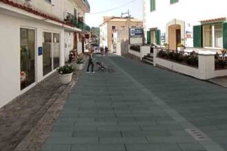 Palinuro, via via i cantieri per la sicurezza di via Indipendenza
