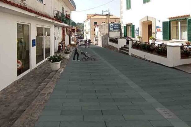 Palinuro, via via i cantieri per la sicurezza di via Indipendenza
