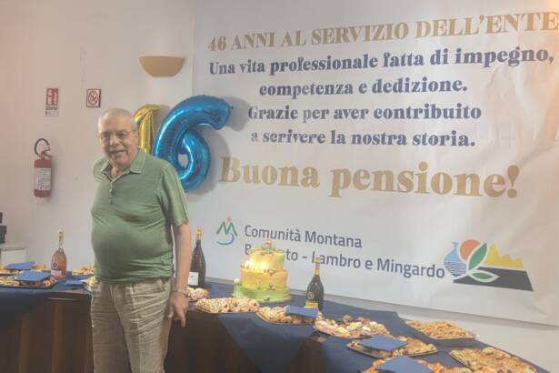 La Comunità Montana Bussento – Lambro e Mingardo saluta Pietro D’Angelo