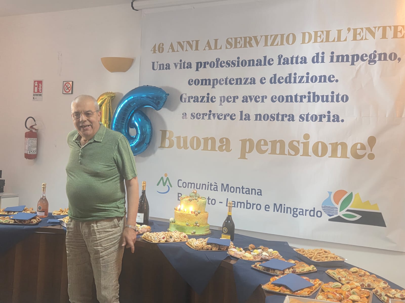 La Comunità Montana Bussento – Lambro e Mingardo saluta Pietro D’Angelo