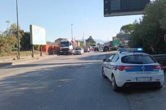 Protesta autotrasportatori nel Salernitano: blocco sull’A30 e disagi a Eboli