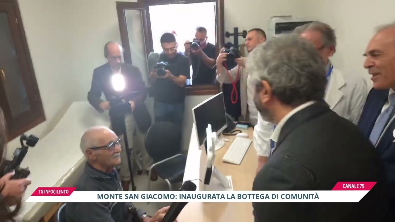 Sanità nel Vallo di Diano: inaugurata la Bottega di Comunità a Monte San Giacomo