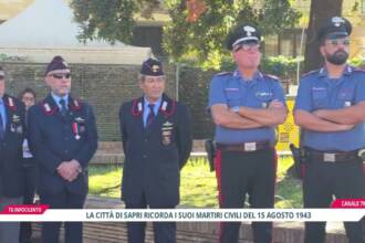 Sapri ricorda i 83 martiri civili del bombardamento del 15 agosto 1943