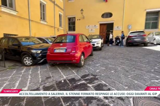 Accoltellamento a Salerno, il 57enne fermato respinge le accuse: oggi davanti al GIP