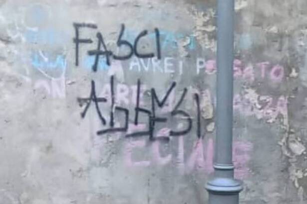 Salerno, minacce e scritte d’odio a Futuro Nazionale: scatta la denuncia