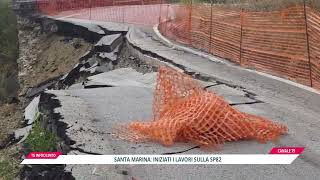 Santa Marina: iniziati i lavori sulla Strada provinciale 82