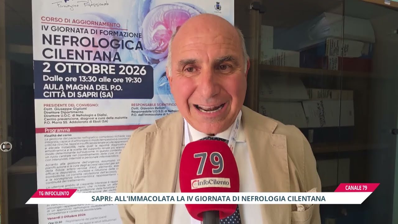 Nefrologia a Sapri, la IV Giornata Cilentana: verso nuovi posti letto