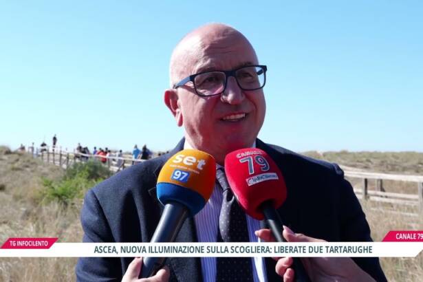 Ascea, nuova luce sulla Scogliera per proteggere la Caretta caretta